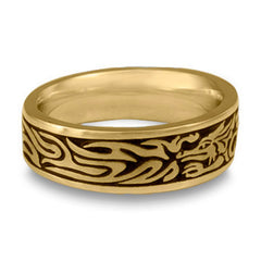 The Guardian Wedding Ring in 18K Yellow Gold