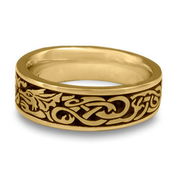 The Guardian Wedding Ring in 18K Yellow Gold