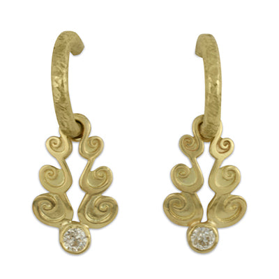 Cascade Gold Earrrings