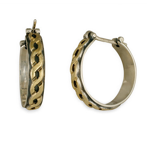 Classic Rope Hoop Earrings