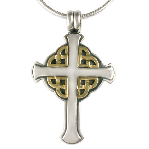 Interlace Cross Pendant