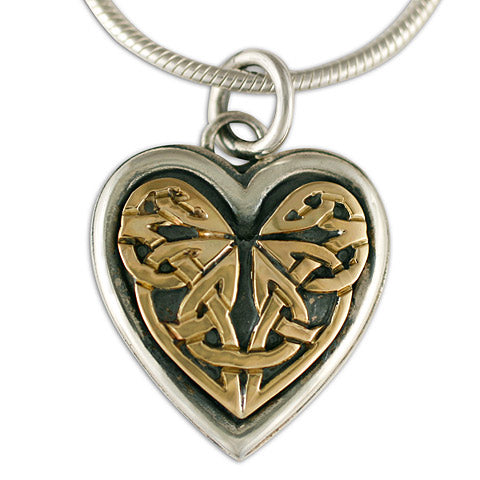 Heart Woven Pendant