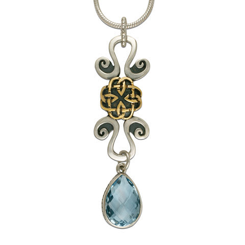 Basket Briolite Pendant