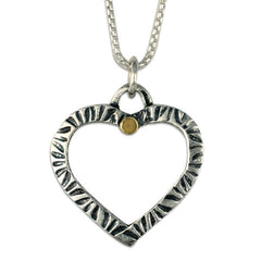 Taliesan Heart Dot Pendant