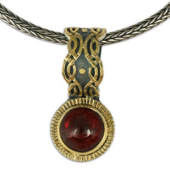 Flow Garnet Pendant