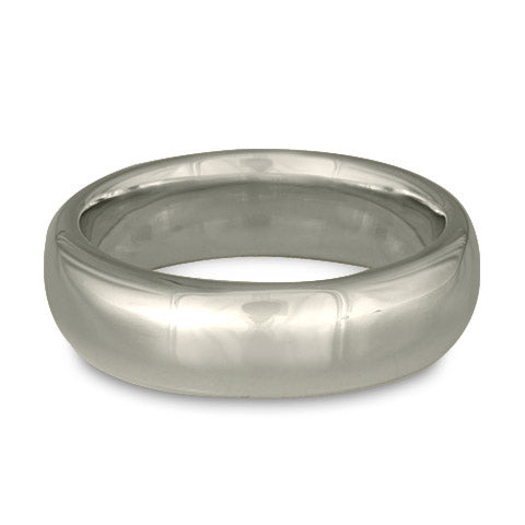 Classic Comfort Fit Wedding Ring Platinum, 7mm