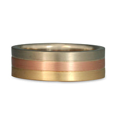 Trae Three Color Gold Ring