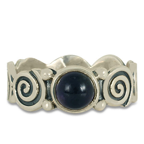 Spiral Silver Ring