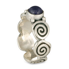 Spiral Silver Ring